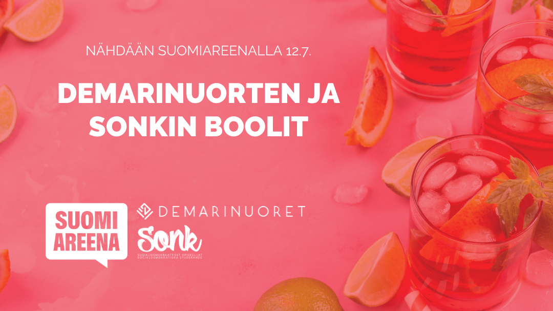Demarinuorten ja SONKin boolit SuomiAreenalla 12.7.