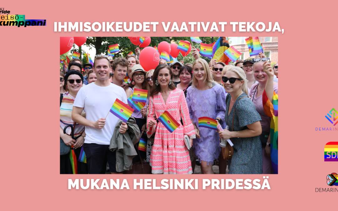 Helsinki Pride -viikon tapahtumat