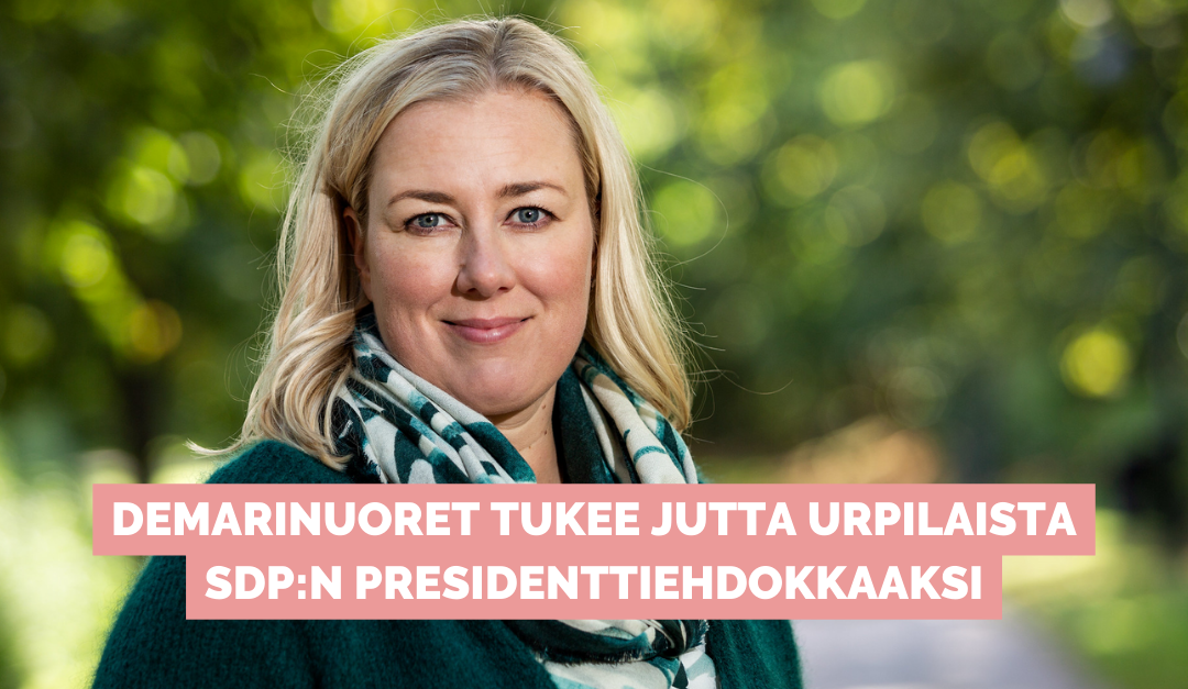 Demarinuoret: Jutta Urpilainen paras valinta SDP:n presidentinvaaliehdokkaaksi