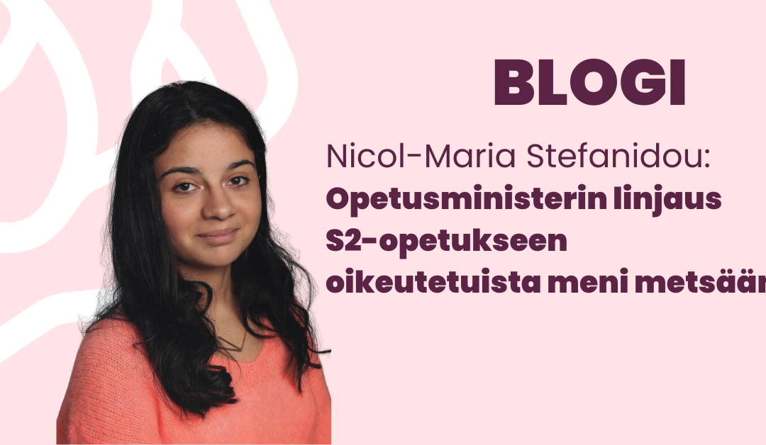 Opetusministerin linjaus S2-opetukseen oikeutetuista meni metsään