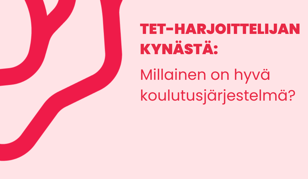 Millainen on hyvää koulutussysteemi missä kaikkilla olisi turvallista olla ja mukava olo?