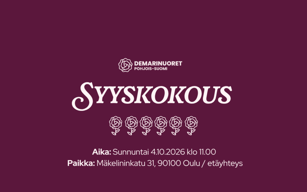 Pohjois-Suomen Demarinuorten syyskokous